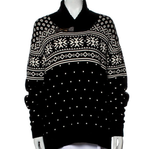 Hanna Andersson Fair Isle Turtleneck Sweater